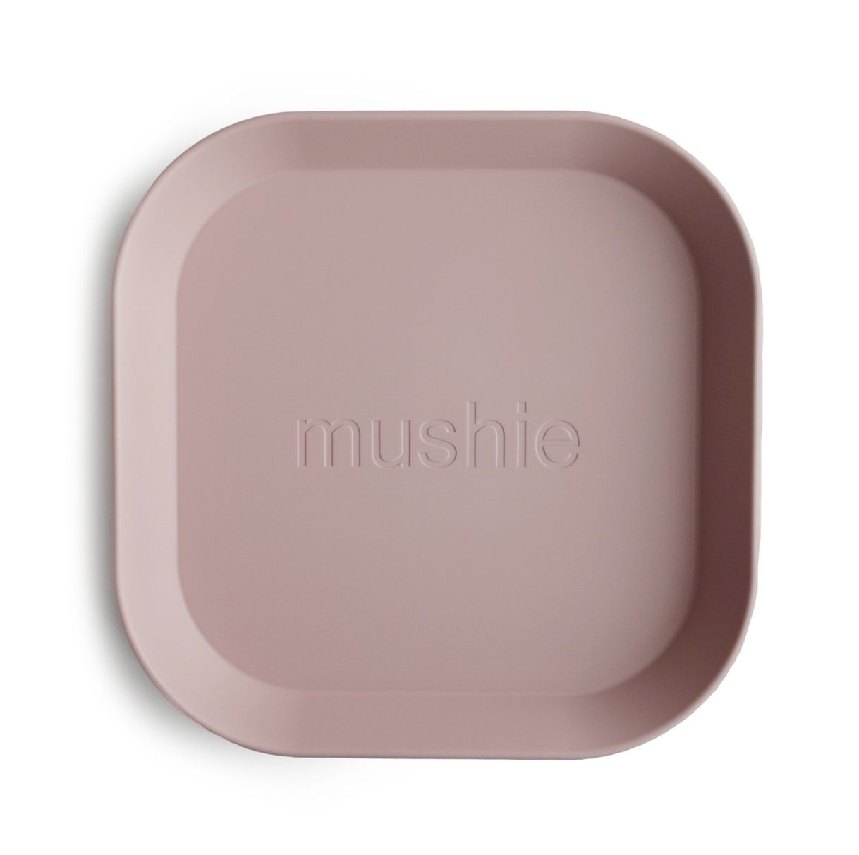 Mushie Square Dinner Plate - Blush