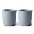 Mushie Dinnerware Cups, Set of 2 (Powder Blue)