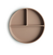 Mushie Silicone Plate (Natural)
