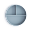 Mushie Silicone Plate (Powder Blue)