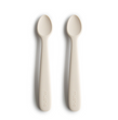 Mushie Silicone Fedding Spoon (IVORY) 2-PACK
